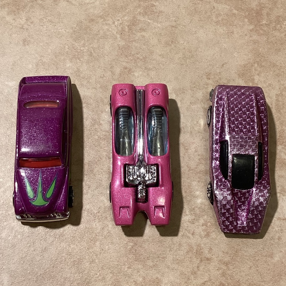 Mattel Hot Wheels Set of Three Cars